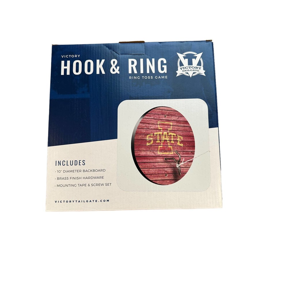 Hook & Ring - Ring Toss Game Iowa State NEW
